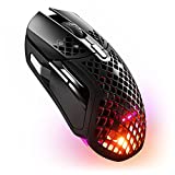 SteelSeries Aerox 5 Wireless 9-Button 18000 CPI Ultra-Lightweight Gaming Mouse (Renewed)