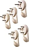 Rocky Mountain Goods Picture Hangers for Brick, Concrete and Cinder Block - 5 Count - Easy installation into hardest of walls - Extra strength pins / plastic - Leaves minimal mark - Holds heavy items