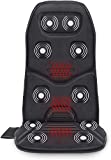 Comfier Massage Seat Cushion with Heat - 10 Vibration Motors, Back Massager for Chair, Massage Chair Pad for Back Ideal Gifts for Women, Men (Renew)