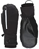 TrailHeads Women’s Convertible Zip Mitts | winter running mittens | thermal mittens for cold weather | women’s mittens for outdoor sports - black (small/medium)