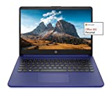 HP Newest 14' HD Laptop Light-Weight, AMD Dual Core 3000 Series(Up to 2.6GHz), 8GB RAM, 128GB SSD + 64GB eMMC, 1 Year Office 365, WiFi, Bluetooth 5, USB Type-A&C, HDMI, Webcam w/GM Accessories
