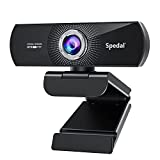 Spedal Webcam 1080p HD 60fps with Microphone, Software Webcam Laptop Desktop Mac USB, Pro Streaming Web Camera for Conferencing Zoom Meeting Gaming Skype Video Calling Recording