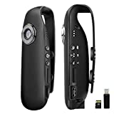Aoceman Police Body Camera Lightweight and Portable, Spy Camera with Video Wearable, 1080P Body Wearable Camera, 007 Mini Camera，for Home/Outdoor/Law Enforcement/Security Guard/ Home/Hiking