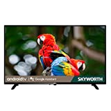 Skyworth 32 inch Smart TV, 720P Roku Google TV with Chromecast Built-in, Android LED TV for Bedroom - S3G