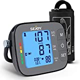 Blood Pressure Machine- Upper Arm Accurate Automatic Blood Pressure Monitors for Home Use& Adjustable Digital BP Cuff Kit Monitor- Backlit Display- 120 Sets Memory, USB Included