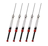 5 Pack Fountain Pen Ink Syringe Filler, Spring Converter with Removable Blunt Needle Tip