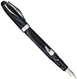 Noodler's Ahab Flex Nib Fountain Pen - Ivory Darkness White and Black, Fine Nib 15028