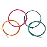 Bass Strings,4 String Bass Strings Electric Bass Strings High Quality Durable 4 String Colorful steel and nickel alloy Electric Bass Parts