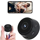 Upgraded Mini Wireless Spy Camera WiFi Hidden Camera 1080P HD Mini Camera with Night Vision and Motion Detection for for Home Security and Outdoor Nanny Cam