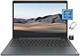 Lenovo 2022 Flagship Chromebook 14'' Thin Light Laptop Computer, Intel Celeron N4020 Processor, up to 2.80 GHz, 4GB RAM, 64GB eMMC,WiFi, Webcam, Chrome OS +Headset +HubxcelAccesory, Abyss Blue