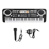 Electric Keyboard Piano, Beginner Electric Piano Mini Electric Piano Keyboard Electric Piano, 61 Key Electric Piano 61 Key Electric Piano Keyboard Electric Organ Piano, Mini Grand Piano