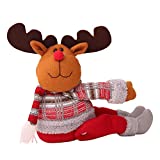 Christmas Decoration IEason New Cartoon Doll Curtain Buckle Window Decoration Christmas Gift Home Decors (B)