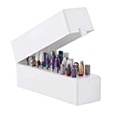 Makartt Nail Drill Bits Holder Dustproof Stand Displayer Organizer Container 30 Holes Manicure Tools (Not Inlcude Drill Bits) B-22