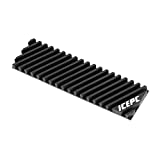 icepc M.2 Heatsink PS5 PCI-E NVME 2280 SSD Graphene Coating Copper Heat sink，High Performance SSD Radiator with Thermal Conductive Adhesive for Laptop PC 2280 NGFF Solid State Disk Cooler(70x20x4.0mm)