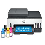 'HP Smart Tank 7301 Wireless All-in-One Cartridge-free Ink Tank Printer, up to 2 years of ink included, mobile print, scan, copy, automatic document feeder (28B70A)'