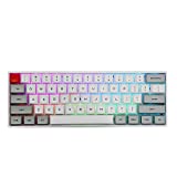 EPOMAKER SKYLOONG SK61 61 Keys 60% Hot Swappable Programmable Mechanical Gaming Wired Keyboard with RGB Backlit, NKRO, Water-Resistant, Type-C Cable for Win/Mac/Gaming (Gateron Optical Red, Grey)
