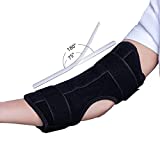 Elbow Brace Cubital Tunnel Syndrome, Adjustable Elbow Splint Arm Ulnar Nerve Brace, Comfortable Night Sleep Elbow Stabilizer, for Cubital Tunnel Syndrome, Tendonitis, Ulnar Nerve, Arthritis (S / M)