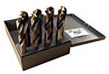Drill Hog Silver & Deming Drill Bit Set 9/16' to 1'