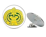 NYC Jewelers Drill Sergeant Insignia Shaped (This We'll Defend Logo Army) Metal 0.75' Lapel Hat Pin Tie Tack Pinback