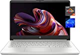 HP Notebook Laptop for Student and Business, 14' HD Screen, AMD Ryzen 3 3250U Processor, 16GB RAM, 256GB SSD, Webcam, Bluetooth, HDMI, Wi-Fi 5, Windows 11 Home, Natural Silver