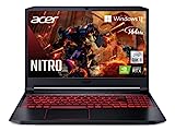 Acer Nitro 5 AN515-55-53E5 Gaming Laptop | Intel Core i5-10300H | NVIDIA GeForce RTX 3050 Laptop GPU | 15.6' FHD 144Hz IPS Display | 8GB DDR4 | 256GB NVMe SSD | Intel Wi-Fi 6 | Backlit Keyboard