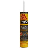 Sikaflex Crack Flex Sealant, Gray, High performance, textured polyurethane sealant, self-leveling, sealant for sealing horizontal cracks, 10,1 fl. Oz