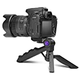 Altura Photo Mini Tripod for Camera w/Pistol Grip, Portable Small Tripod for DSLR & Mirrorless Cameras, Mini Tripod Stand w/Anti Slip Feet, Works as Desktop Tripod, Vlog Tripod, Table Tripod