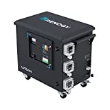 Renogy Solar Generator Portable Home Battery(LiFePO4),4.8KWh Expandable Portable Power Station,Huge 3500W AC Output,Plug Waterproof Housing,Home Backup,Emergency, Outdoors Camping,Lycan Powerbox