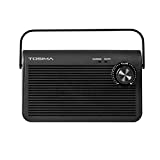 Wireless TV Speakers for Hard of Hearing Impaired, Senior Hearing Assistance Speaker for TV, TOSIMA Soundbox for Hard of Hearing and Elderly (TV Need 3.5mm Jack or Audio Out Plug) Black