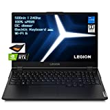 2022 Lenovo Legion 5 15.6' 240Hz 500nits VR ready Gaming Laptop, Intel Hexa-Core i7-10750H 5.0GHz, GeForce RTX 2060, Dolby Vision, Wi-Fi 6, Backlit, USB-C, Win 10 (16GB RAM | 512GB PCIe SSD | 1TB HDD)
