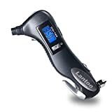 Lantoo Digital Tire Pressure Gauge, 150PSI with 5 in 1 Rescue Tools of LED Flashlight,Car Window Breaker, Seatbelt Cutter,Red Safety Light and Tire Gauge for Car,Motorcycle