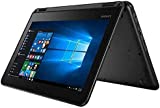 2019 New Lenovo 300e Flagship 2-in-1 Laptop/Tablet for Business or Education, 11.6' HD IPS Touchscreen, Intel Celeron Quad-Core N3450 up to 2.2GHz, 4GB DDR4, 64GB eMMC SSD, WiFi, Webcam, Win 10 S/Pro