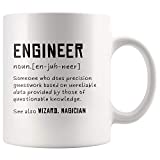 Engineer Definition Someone Who Does Precision Funny Engineer Gifts For Engineer Student And New Licensed Passer Coffee Mug (11 oz)