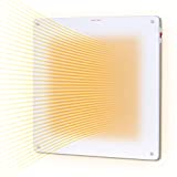 Wall Mount Heater- Air Choice Electric Wall Heater with Overheating Auto Cut-off, 120V, 400W Power, 250 Sq Ft Coverage, Save Heating Bill and Space, Crack Resistant