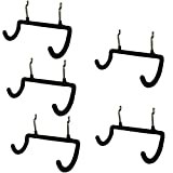 5PCS Pegboard Drill Holder Pegboard Double Hooks Drill Hook for Drill,Accessories Bag,Other Power Tools etc