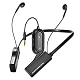 FULAIM Wireless HiFi Earbuds for TV Watching with 2.4G Transmitter, 28Hrs in-Ear No Audio Delay Earphones for Audio Interface TV PC Sound Card Podcast Gaming Streaming Movie Tiktok Twitch