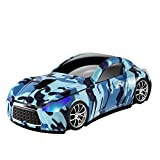 Usbkingdom 2.4GHz Wireless Mouse Sport Car Shape Mobile Optical Gaming Mouse with USB Receiver 1600DPI 3 Buttons for PC Laptop Computer (Navy Blue)