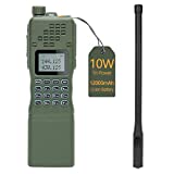 Baofeng AR-152 Ham Radio 10W Powerful Military Grade Handheld Radio with 12000mAh Battery Long Range Walkie Talkie Portable Tactical Two Way Radio Full Set