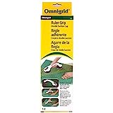 Dritz Omnigrid Double Suction Cup Ruler Grip, White