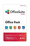 OfficeSuite Group Compatible with Microsoft® Office Word® Excel® & PowerPoint® and Adobe® PDF for PC Windows 10, 8.1, 8, 7 - 1-year license, 5 users