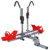 MARVOWARE 2'' Hitch Bike Rack for Cars, 2-Bike Electric Bike eBike Carrier for Standard, Fat Tire Bicycles, 132 lbs Capacity with Smart Tilting