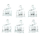 YOOGCORETT 30pcs Charms Antique Tibetan Silver Vintage Bulk Zinc Alloy Pendants Beach Chairs Pendants for DIY Earring Necklace Bracelet Jewellery Supplies and Crafts Making 20 X 15mm (Ancient Silver)