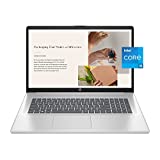 HP 17.3-inch Laptop, 11th Generation Intel Core i5-1135G7, Intel Iris Xe Graphics, 8 GB RAM, 512 GB SSD, Windows 11 Home (17.3-cn0026nr,Natural Silver)