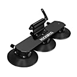 ROCKBROS Suction Cup Bike Rack for Car Roof Top Sucker Bike Rack Quick Release Aluminium Alloy Bike Carrier with Sucker for 1 Bike