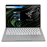Razer Book 13 Laptop: Intel Core i7-1165G7 4 Core, Intel Iris Xe, 13.4' UHD+ Touch (3840 x 2100), 16GB RAM, 512GB PCIe M.2, CNC Aluminum, Chroma RGB, Thunderbolt 4, Intel Evo Certified, Mercury White