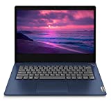 Lenovo IdeaPad 3 14' Laptop, 14.0' FHD 1920 x 1080 Display, AMD Ryzen 5 3500U Processor, 8GB DDR4 RAM, 256GB SSD, AMD Radeon Vega 8 Graphics, Narrow Bezel, Windows 10, 81W0003QUS, Abyss Blue