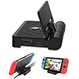 NexiGo 2022 Switch HDMI TV Dock, Portable Charging Station Replacement for Nintendo Switch with Type C Power Input, Compact Switch to HDMI TV Adapter with USB 3.0 Port
