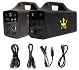 KYNG Solar Generator Portable Generator Inverter Generator 500W/110V Portable Power Station Lithium Back-Up Battery Station CPAP, Camping, Emergency, Outdoors 288Wh 3AC, 2 DC, 4 DC, 12V