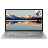 ASUS Vivobook Laptop, 17.3' HD+ (1600x900) Non-Touch Display, Intel Core i5 Quad-Core Processor, 20GB DDR4 RAM, 1TB PCIe NVMe M.2 SSD, Webcam, HDMI, USB Type-C, Wi-Fi 5, Windows 11 Home, Silver