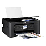 Epson Expression Home XP-4105 Wireless All-in-One Color Inkjet Printer, Black - Print Copy Scan - 2.4' LCD, 10 ppm, 5760 x 1440 dpi, Hi-Speed USB, Auto 2-Sided Printing, Voice Activated, DAODYANG